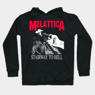 MelatticA Poser Band Tee - Stairway To Hell Rock Metal Parody Hoodie